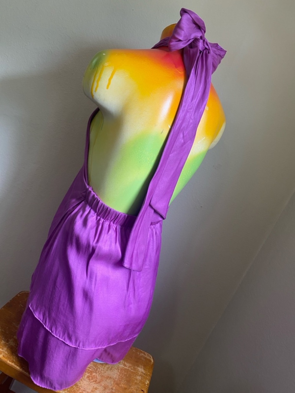 DO+BE Magenta Satin-Look Romper NWTs - Picture 7 of 13